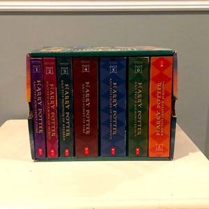 The complete Harry Potter book collection with all 7 books